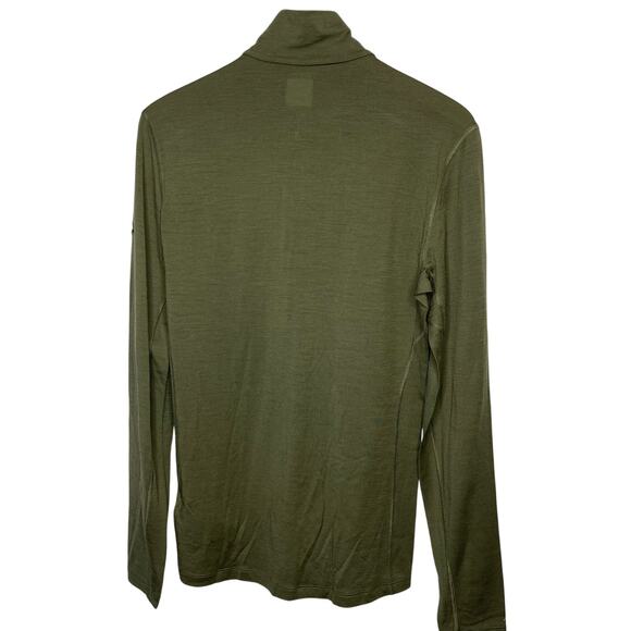 Icebreaker Merino 200 Oasis Long Sleeve Half Zip Base Layer Top size Small New - Picture 6 of 16